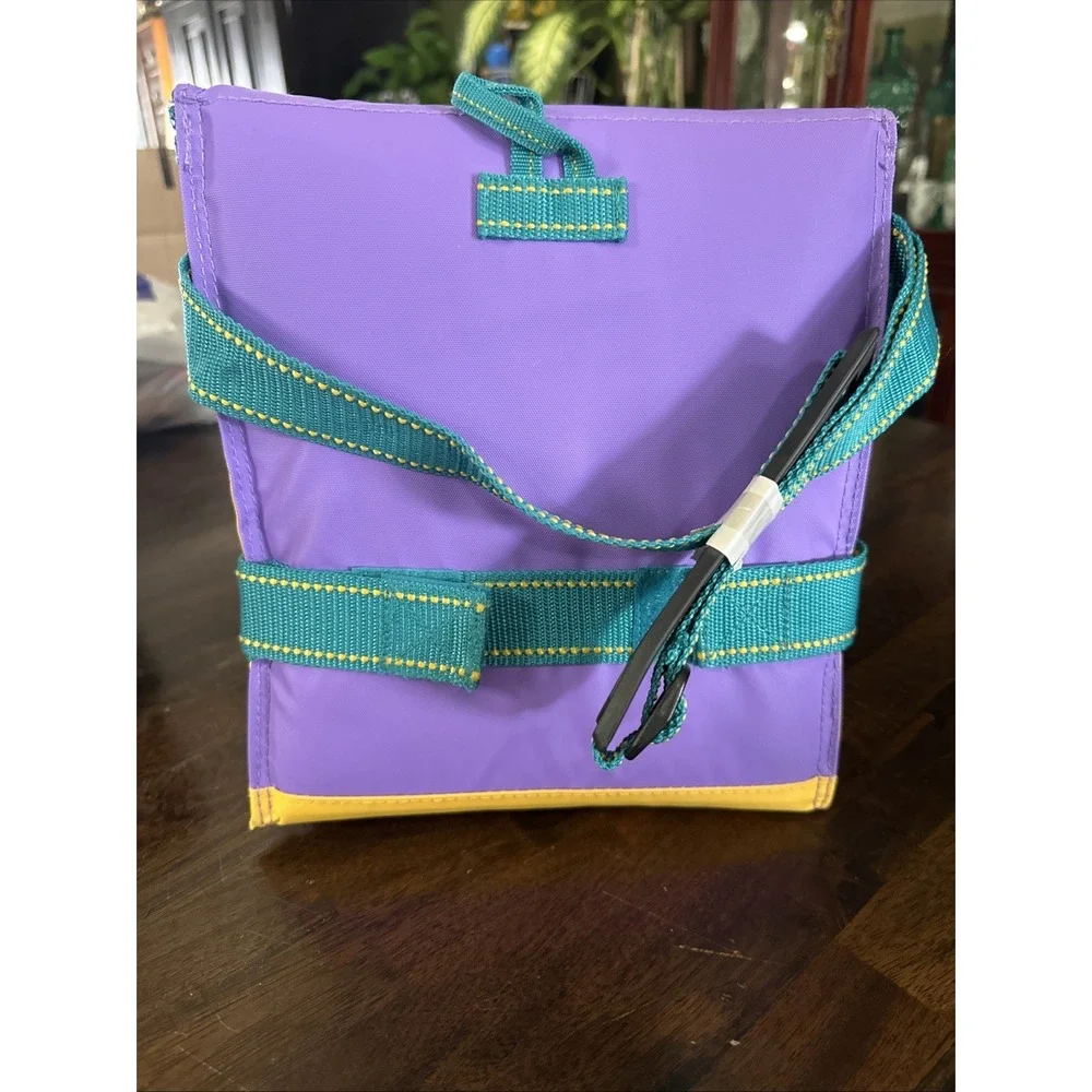 California Innovations Classic Collapsible Cooler Bag Purple / Yellow Brand‎ New